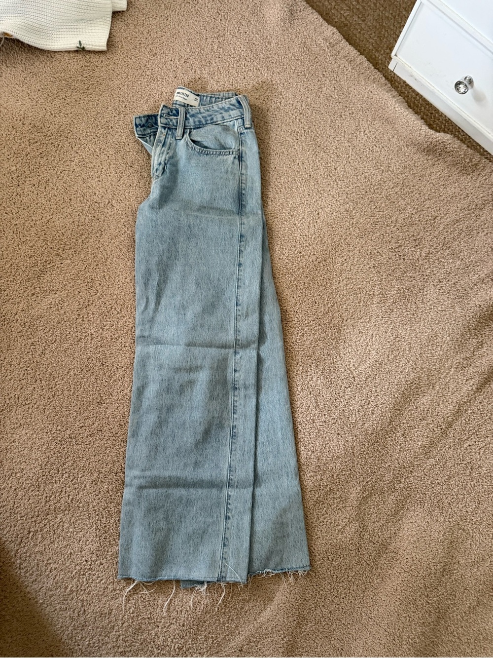 Hollister Classic Light Blue Women's Wide Leg Jeans